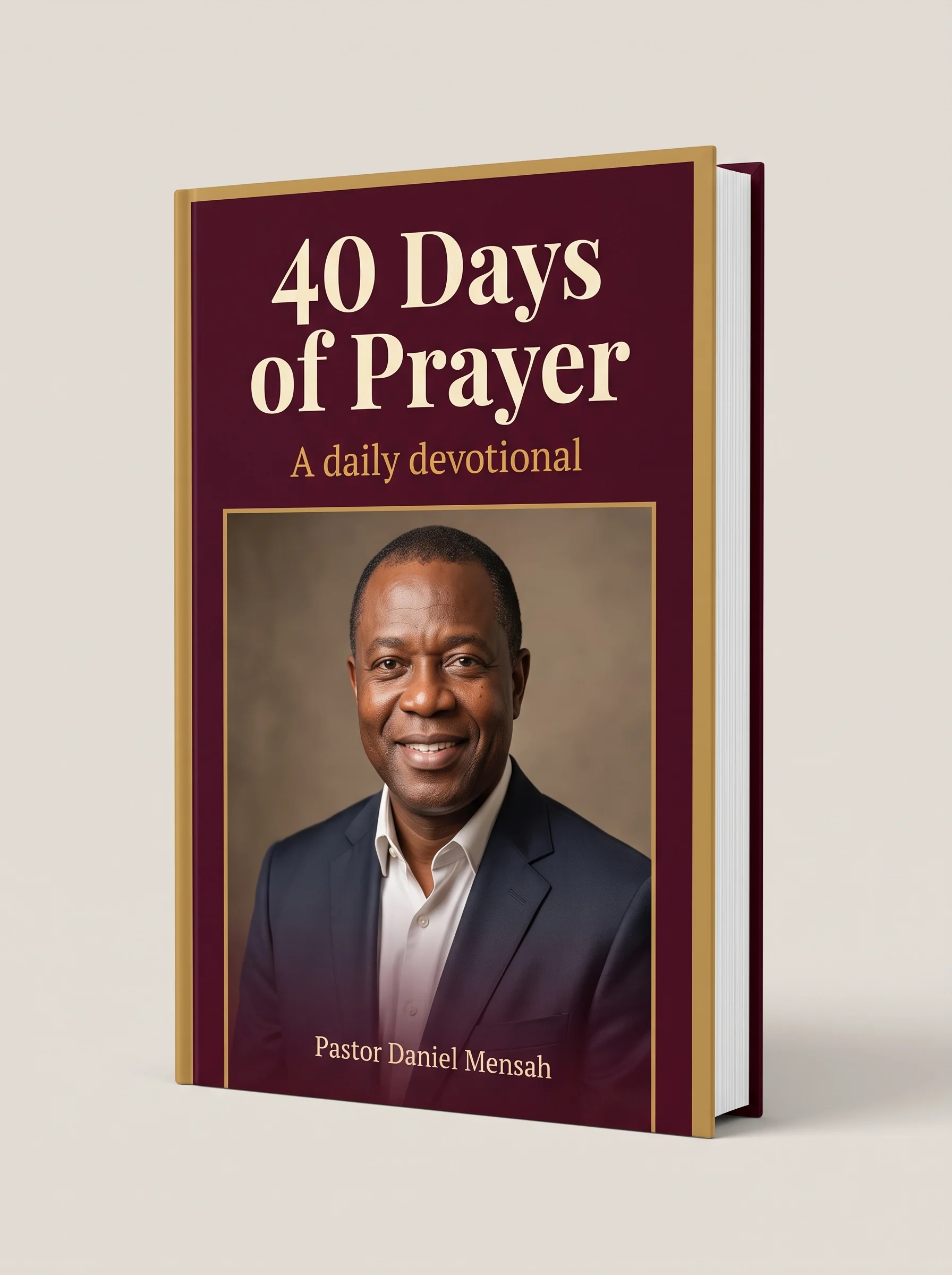 40 Days of Prayer book cover